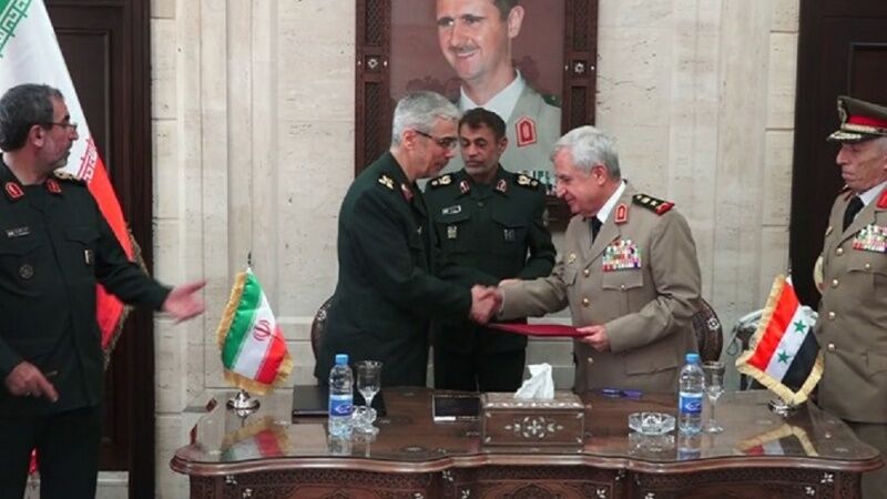 طهران ودمشق توقعان اتفاقا عسكريا في شتى المجالات ذات الاهتمام المشترك