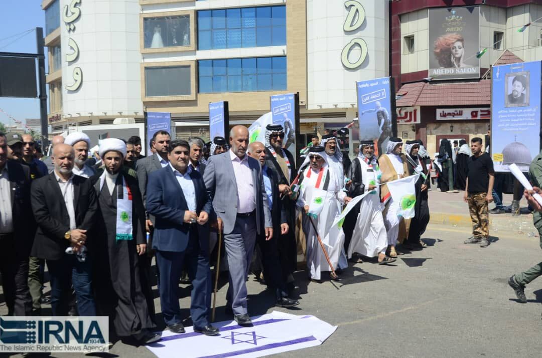 بغداد والمحافظات العراقية تشهد مسيرات حاشدة في يوم القدس العالمي