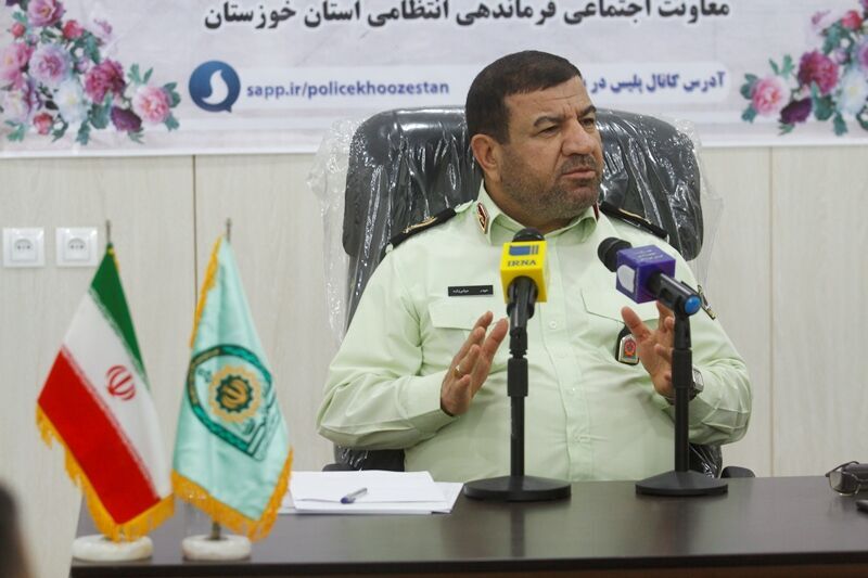 قائد شرطة خوزستان: تم اعتقال المحرضين لاقامة التجمع غير القانوني في بهبهان
