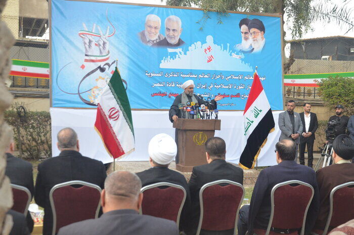 رئيس جماعة علماء العراق: الجمهورية الاسلامية تقف في طليعة الدول الى جانب العراق