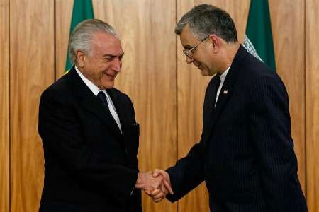 السفير الايراني الجديد يقدم اوراق اعتماده للرئيس البرازيلي
