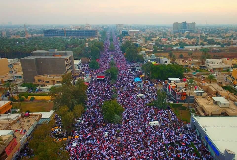 نائب رئيس البرلمان العراقي: التظاهرة المليونية اكدت مستوى الرفض الشعبي للقوات الامريكية