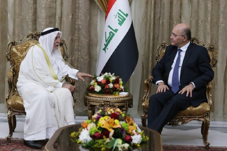 الرئيس العراقي يؤكد علي دور المؤسسات الدينية في حفظ وحدة الصف الوطني
