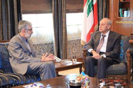 رئيس آكاديمية اللغة والأدب الفارسي يشدد علي أهمية العلاقات مع لبنان