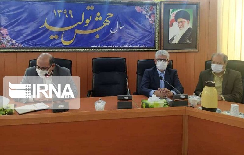 حاكم مدينة خرمشهر يؤكد ضرورة الإلتزام بالبروتوكولات الصحية في معبر شلمجة الحدودي