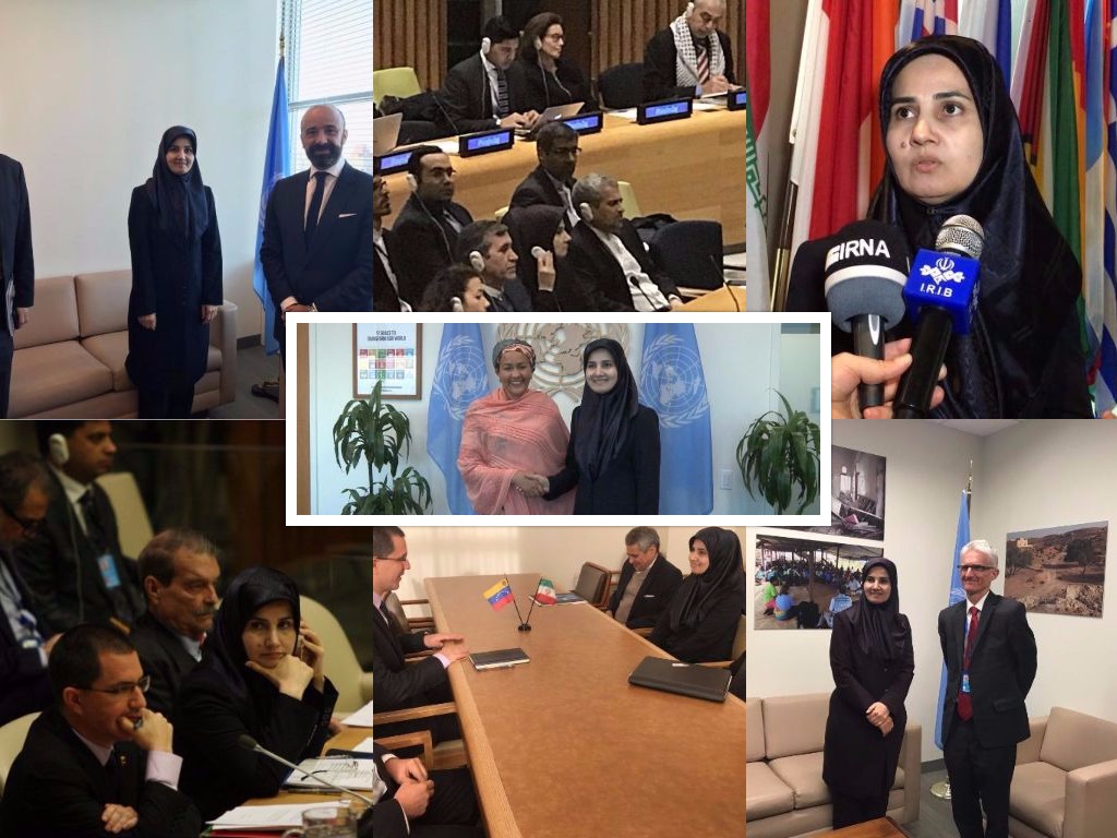 مساعدة رئيس الجمهورية للشؤون القانونية تعود الي طهران