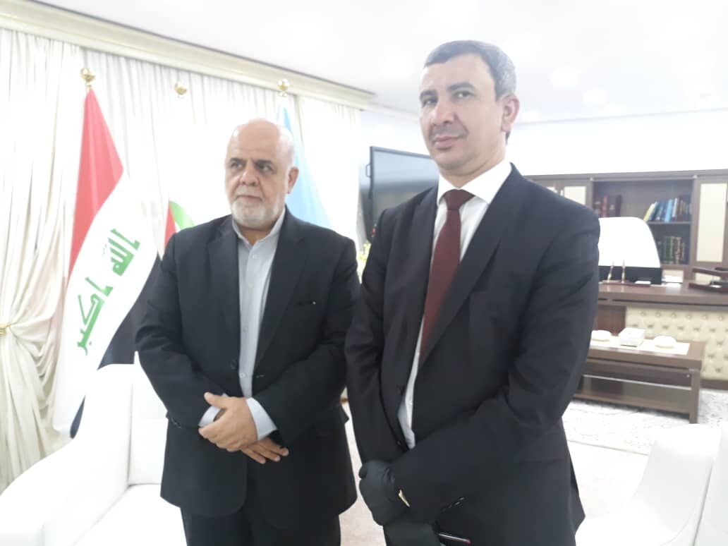 السفير الايراني في بغداد يلتقي وزير النفط العراقي الجديد