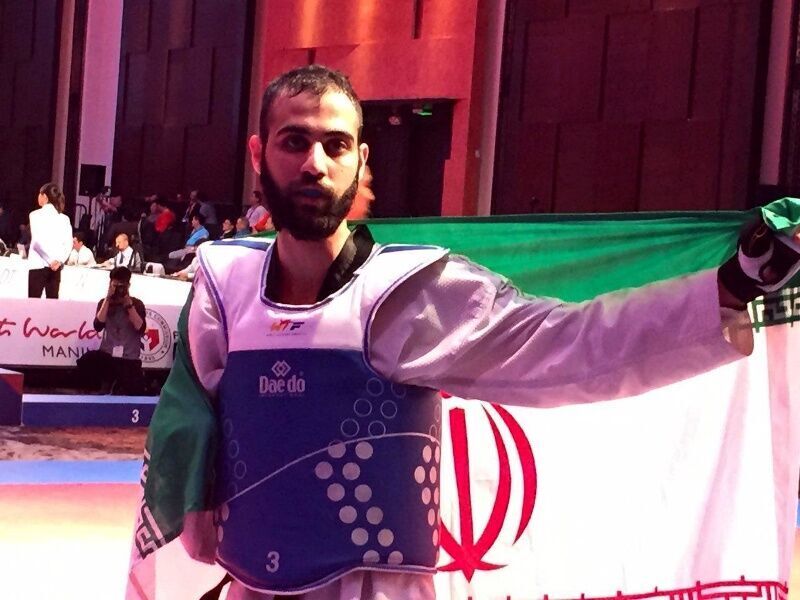اللاعب الايراني بور رهنما لايزال ثالث افضل عالميا في تصنيف البارا تايكواندو