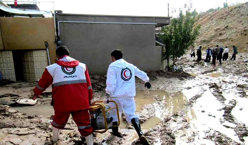 عمليات الإغاثة مستمرة في 917 منطقة منكوبة بالفيضانات في سيستان وبلوجستان