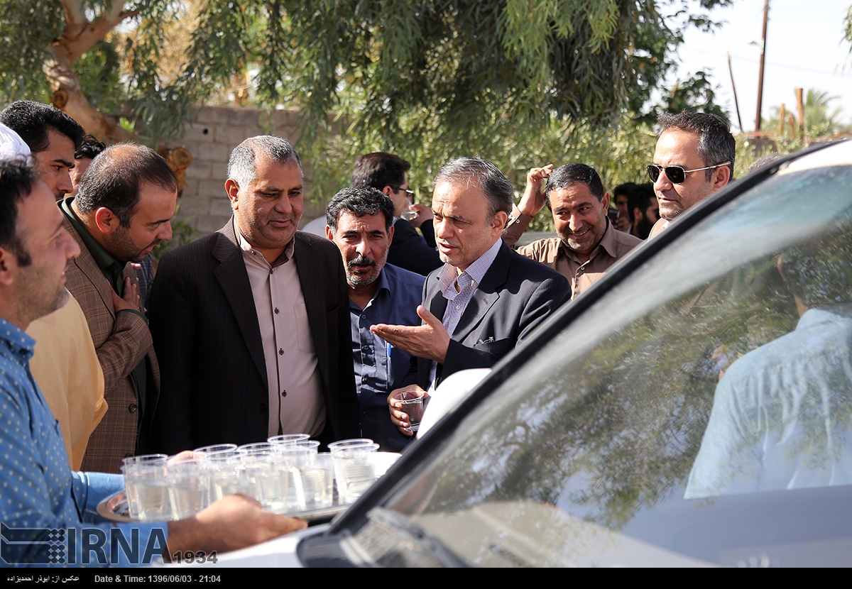 بازدید استاندار از بخش گلباف و روستاهای بخش شهداد