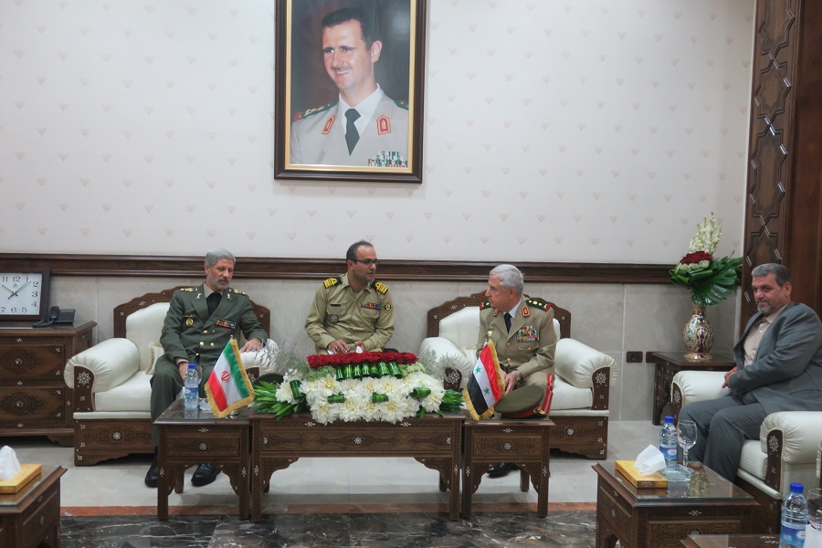 وزير الدفاع السوري: انتصرنا علي الارهاب بدعم محور المقاومة