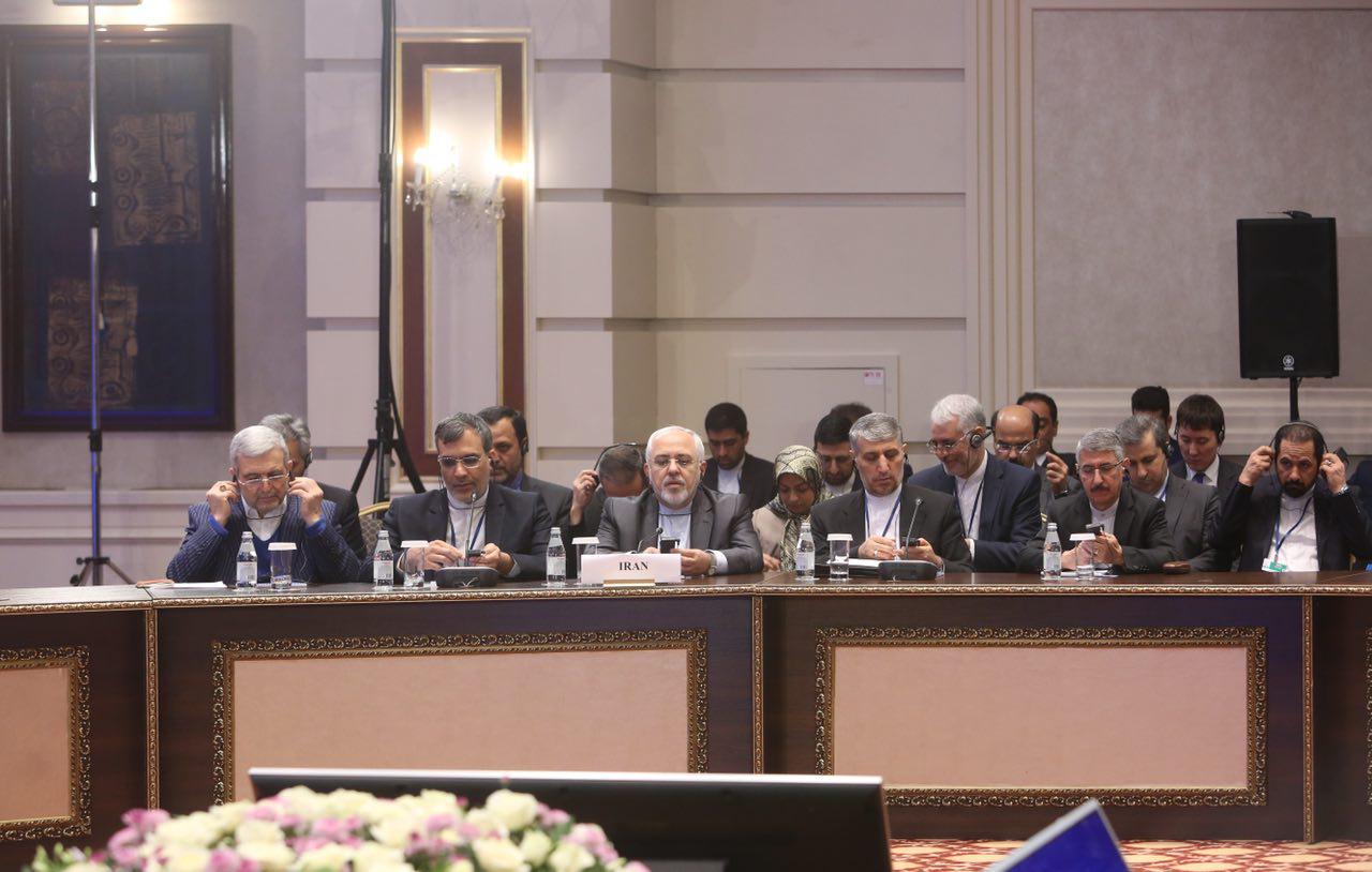 ظريف: محادثات استانة حققت مكاسب مهمة لسورية