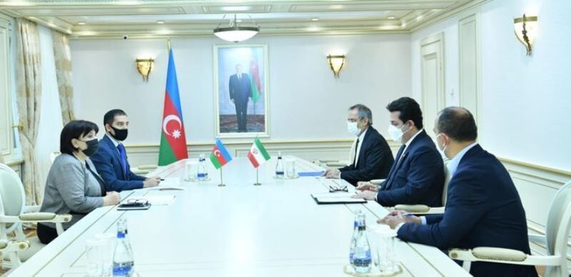ايران وجمهورية آذربيجان تبحثان بشان تطوير العلاقات البرلمانية