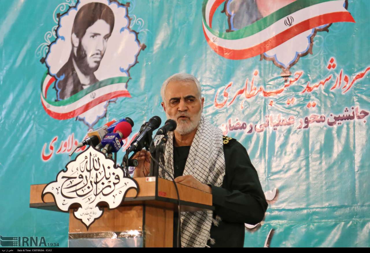 اللواء سلیمانی : بدء الحرب ضد إیران یعنی تدمیر أمریكا