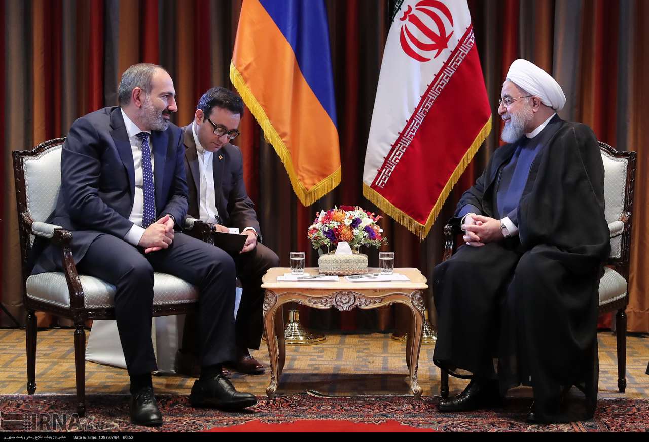 الرئيس روحاني: مستعدون للتعاون مع ارمينيا في مجال مقايضة الطاقة