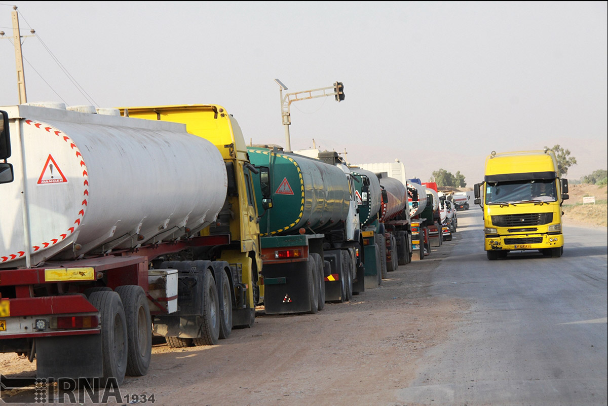 منع عبورالصهاريج النفطية العراقية من منفذ برويزخان
