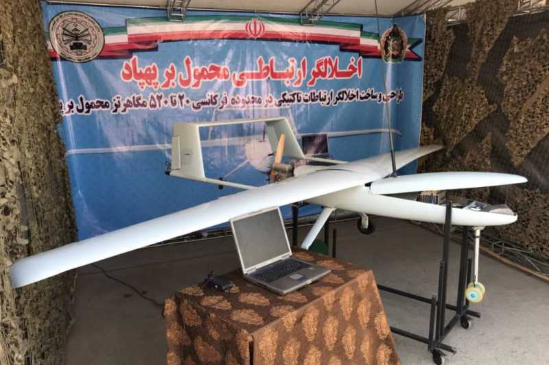 إزاحة الستار عن جهاز مخلّ بالإتصالات تحمله الطائرات المسيرة