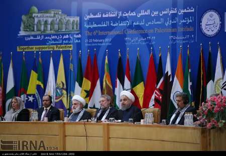 الرئيس روحاني: القضيه الفلسطينيه تولم ضمير المجتمع الدولي … (اضافه ثالثه واخيره)