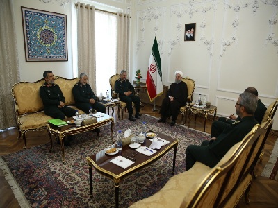 روحانی یؤكد علي وحدة جمیع القوي والمؤسسات لتحقیق توجیهات قائد الثورة الاسلامیة ومصالح الشعب