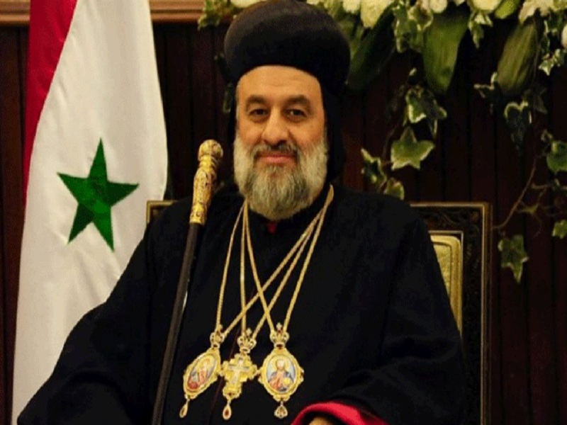 البطريرك أفرام الثاني يطالب الدول بالتوقف عن تأجيج الأزمة السورية