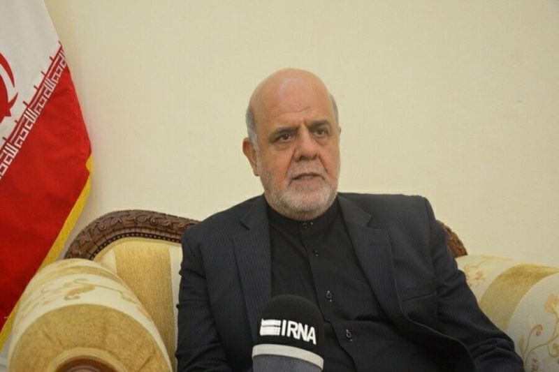 السفير الإيراني لدى العراق يعرب عن مواساته لأسر شهداء الحشد الشعبي