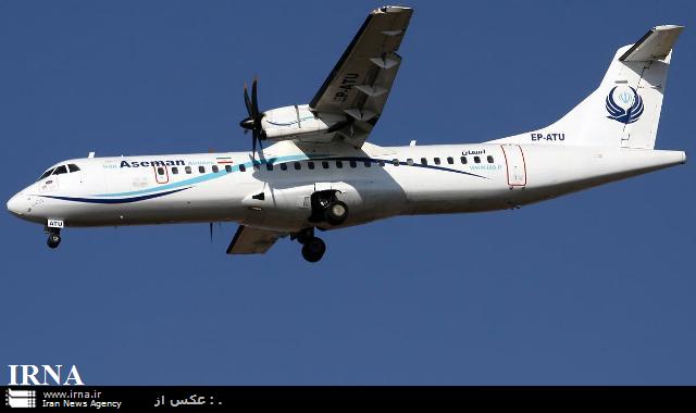 سقوط طائرة ركاب ایرانیة تقل 65 مسافرا