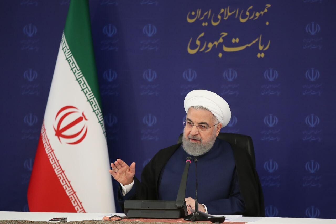 الرئيس روحاني : نهاية الحظر التسليحي من اهم انجازات الاتفاق النووي