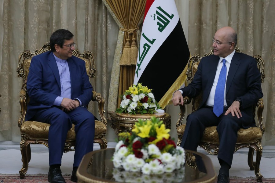 الرئيس العراقي يدعو لرفع العقبات من مسار التعاون بين طهران وبغداد