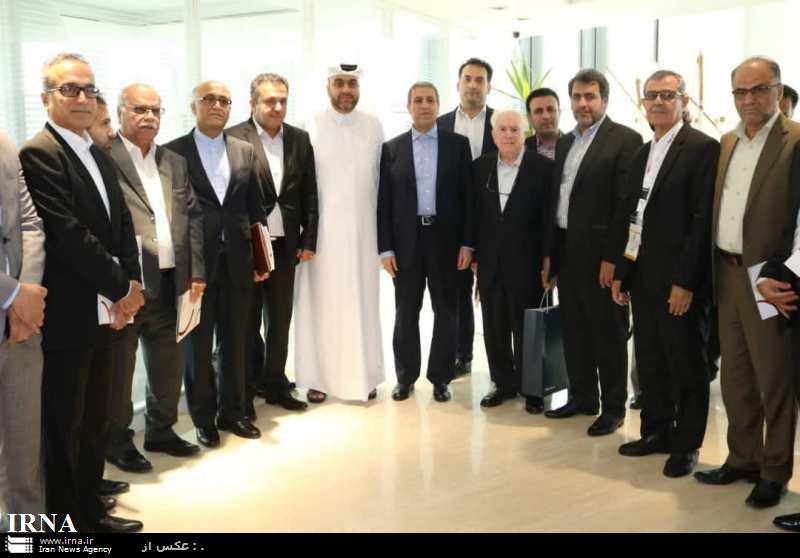 وفد تجاري ايراني شارك في حفل افتتاح معرض قطر الدولي