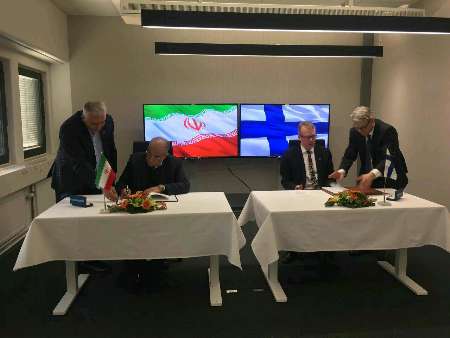 إيران و فنلندا توقعان اتفاقية للتعاون الجمركي