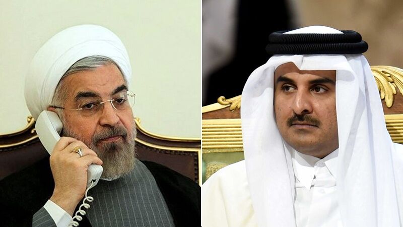 روحاني : إيران لاتضع أي قيود لتنمية علاقاتها مع قطر