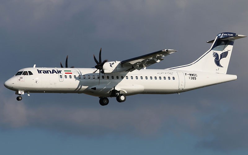 وصول خمس طائرات مدنية جديدة من طراز (ATR) الي طهران