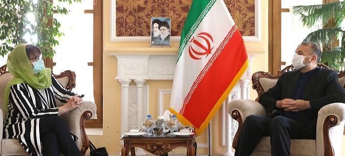 مبعوثة الامم المتحدة تشيد بدعم ايران لافغانستان وشعبها