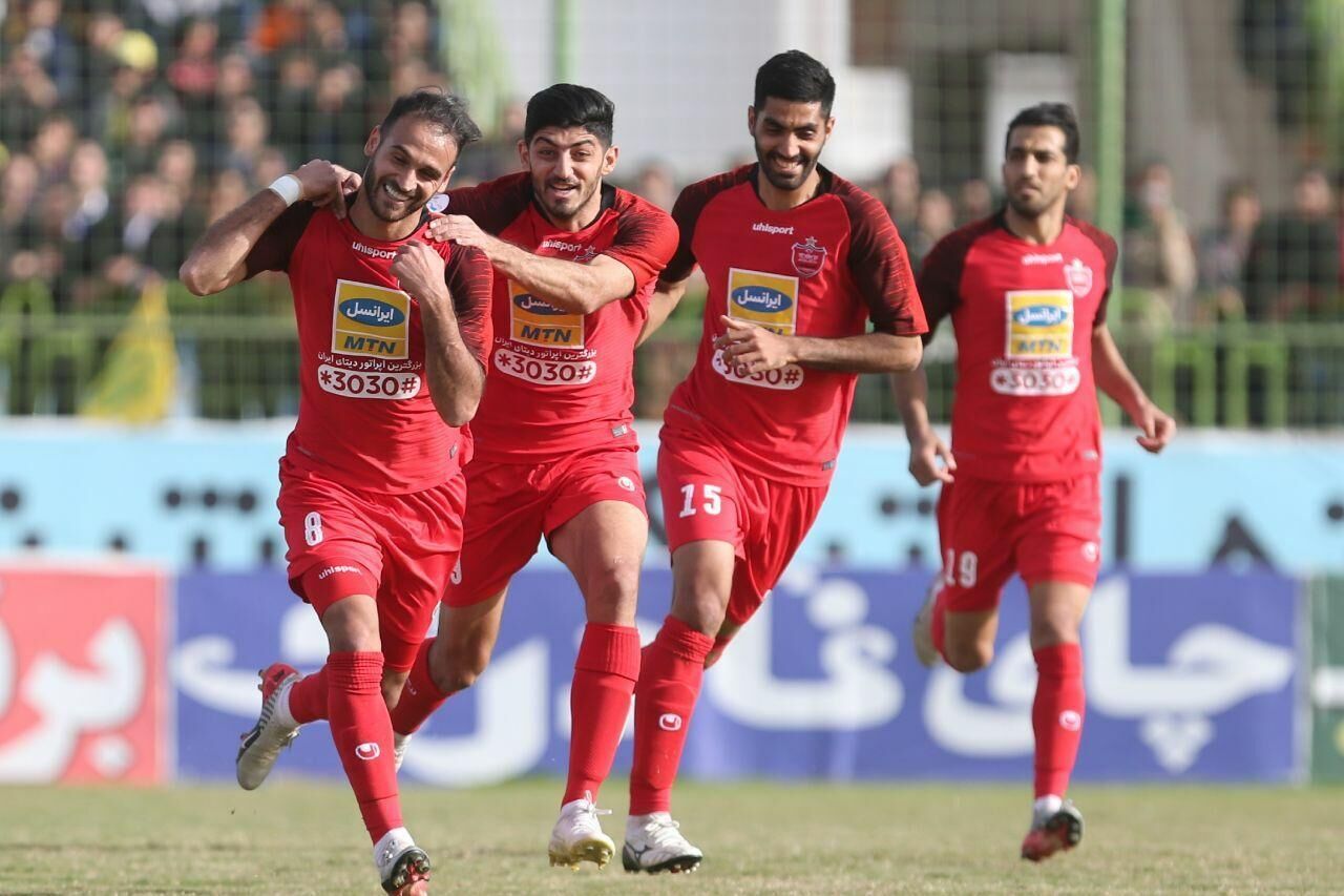 برسبوليس يوسع الفارق في صدارة الدوري الايراني بفوزه على صنعت نفط آبادان