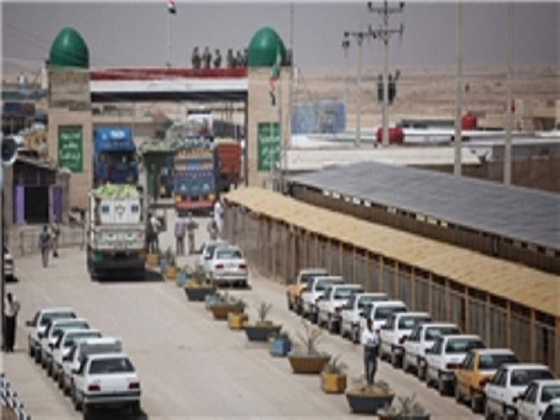 العراق يغلق حدود شلمجة التجارية