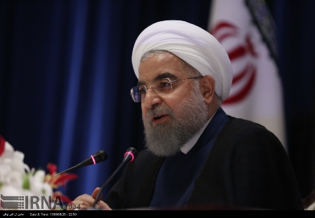 روحاني: تطور ايران غير ممكن دون الاستقرار في المنطقة ومكافحة الارهاب