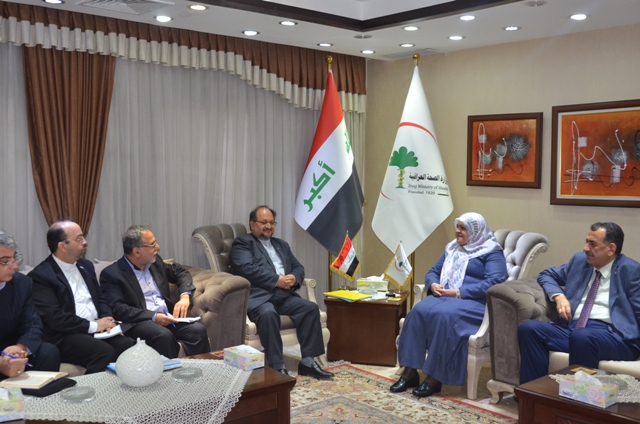 بغداد وطهران يبحثان تعزيز التعاون في المجالات الطبية المختلفة