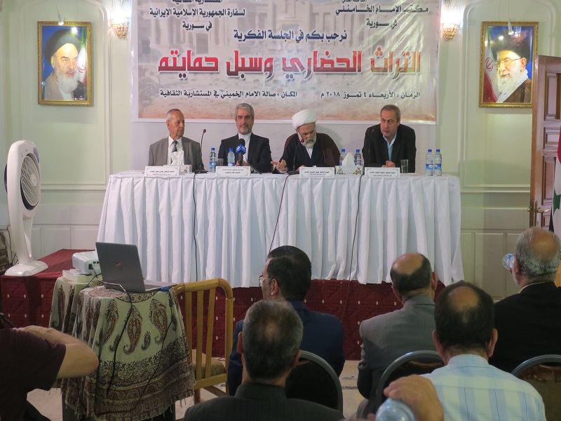 الإرهابيون بادعائهم الاسلام دمروا التراث الثقافي السوري