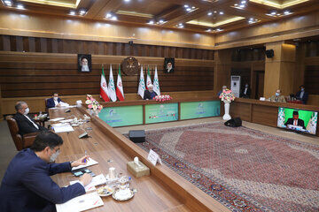 كلمة الرئيس روحاني امام الاجتماع الافتراضي لمجموعة دي -8
