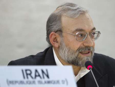 لاريجاني: ايران لاتعامل امريكا بالمثل- لانمنع الاوروبيين والامريكيين من المجئ الي ايران