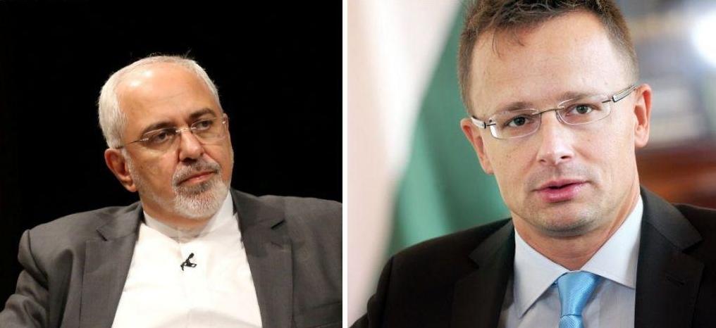 وزيرا خارجية ايران وهنغاريا يتباحثان حول الاتفاق النووي