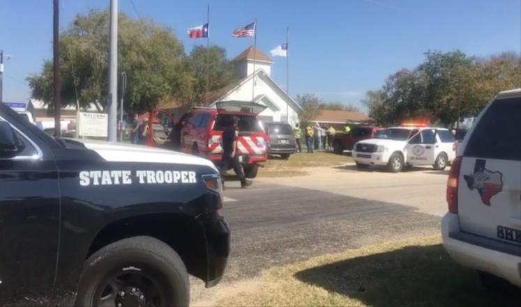 ارتفاع ضحايا إطلاق النار داخل كنيسة في تكساس إلي 28 قتيلا و 24 جريحا