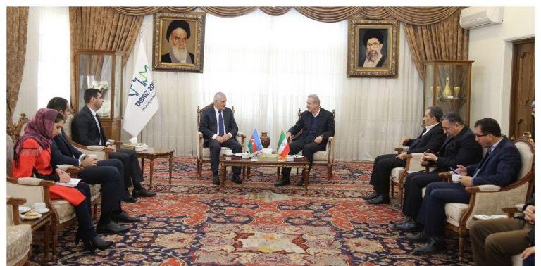 باكو عازمة علي تطوير العلاقات مع طهران