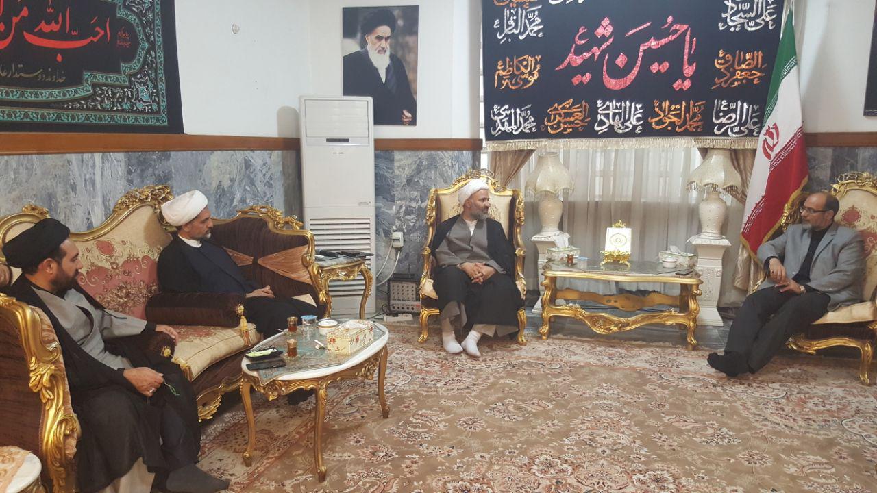 المستشار الثقافي الايراني في بغداد يدعو لتطويرالتعاون الثقافي مع العراق