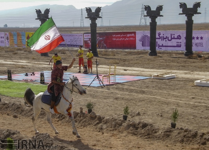 ايران تتوج بالبطولة العالمية للفنون القتالية بالفروسية