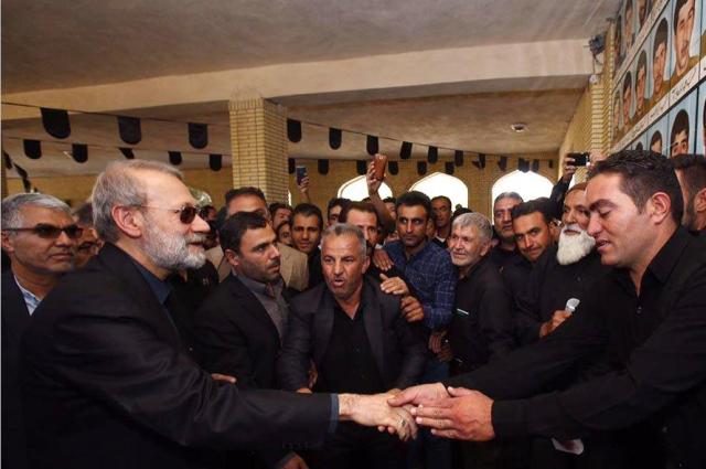 لاريجاني: صمود وجهاد الشعب الايراني عامل ردع بوجه تهديدات العدو