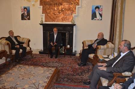 المشهداني يلتقي السفير الايراني في بغداد