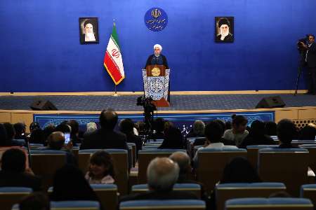 روحاني: الفائز الحقيقي في الانتخابات هو الشعب الايراني وقائد الثورة