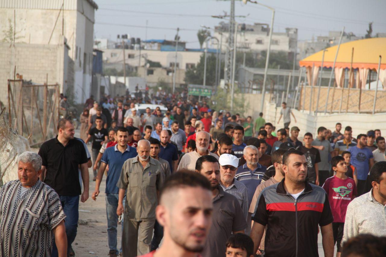 أكثر من مئة مصاب في جمعة 'غزة تنتفض والضفة تلتحم'