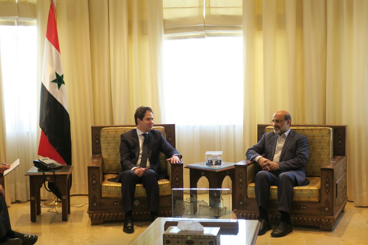 رئيس مؤسسة الاذاعة و التلفزيون يلتقي وزير السياحة السوري